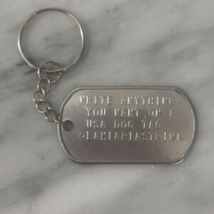 Piastrine Miltiari - Portachiavi DogTag