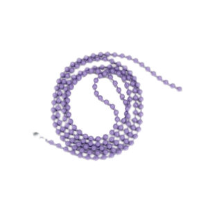 Collana a Pallini Lilla per piastrina militare dog tags