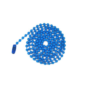 Collana a Pallini Azzurra per piastrina militare dog tags