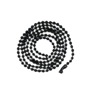 Collana a Pallini nera