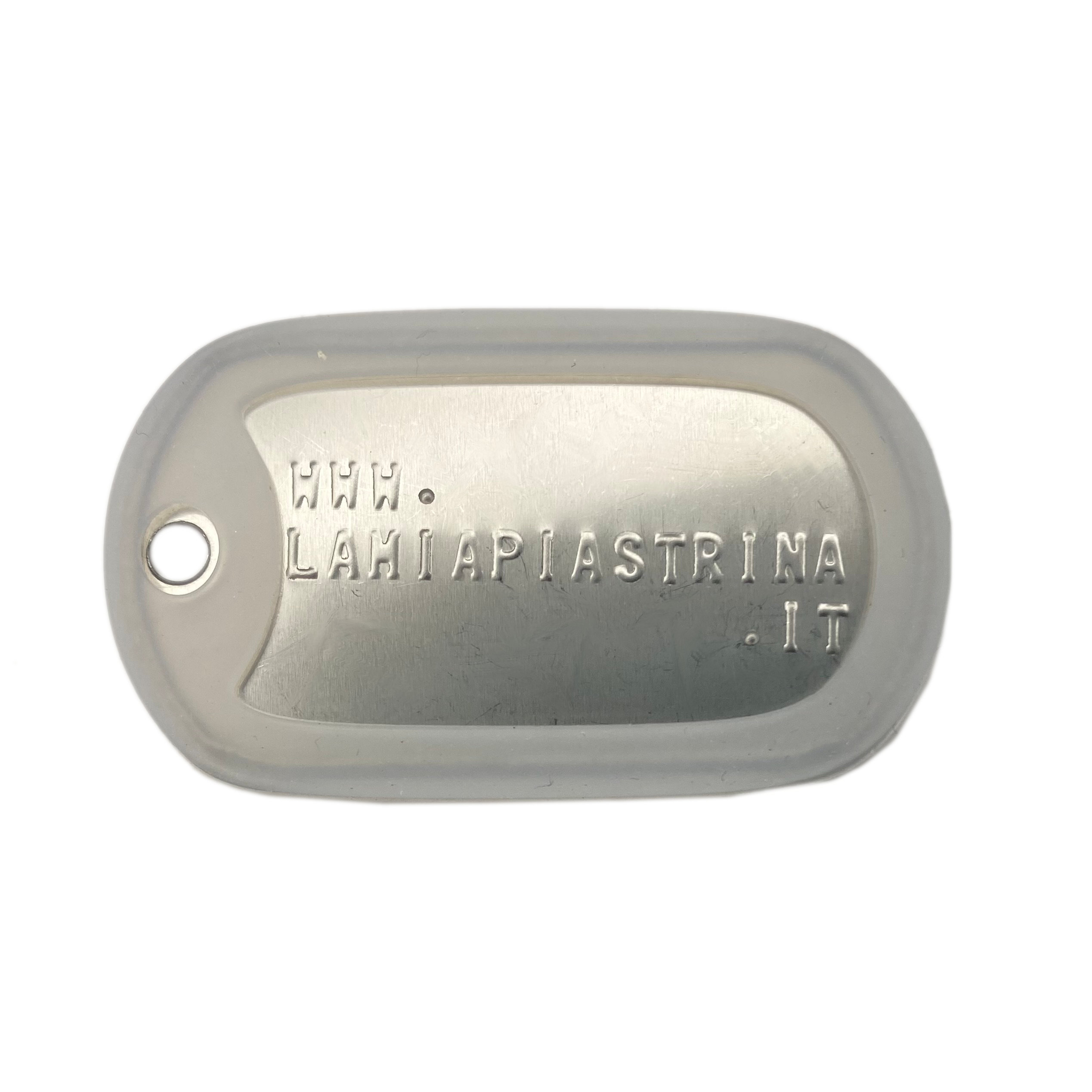 Gommino silenziatore Bianco con piastrina