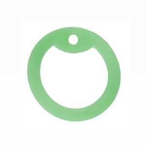 Gommino silenziatore Verde Chiaro per piastrine dog tags