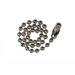 catenella corta pallini silver