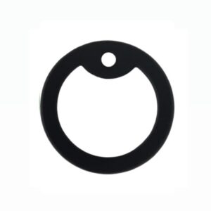 Gommino Silenziatore Nero per piastrine dog tags