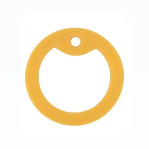 Gommino silenziatore Giallo per piastrine dog tags