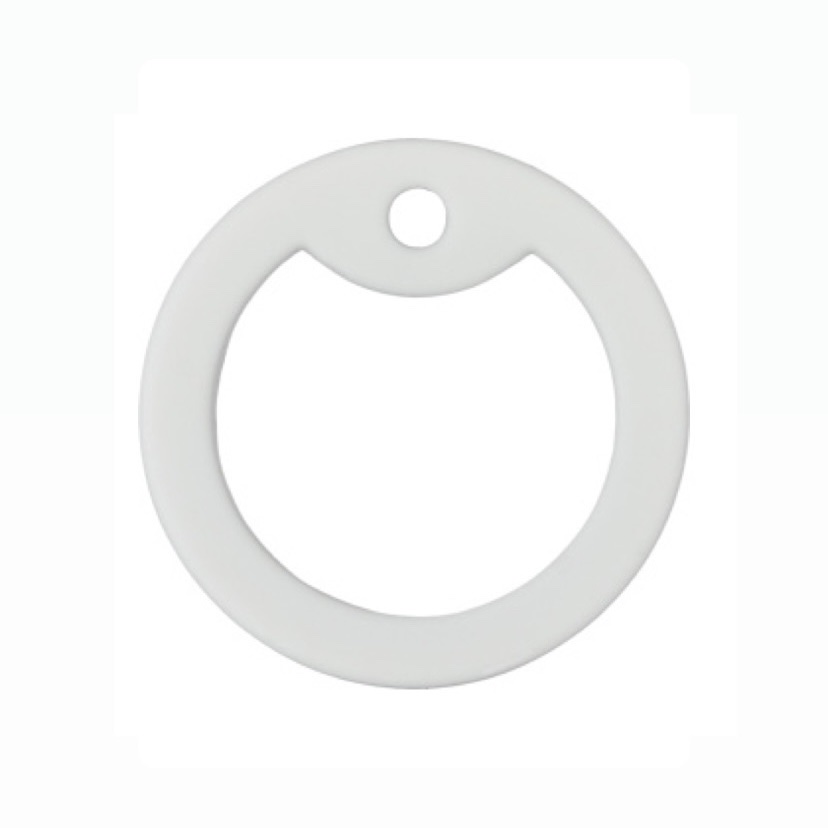 Gommino silenziatore Bianco per piastrine dog tags