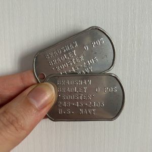 TOP GUN - Piastrine DogTags ROOSTER