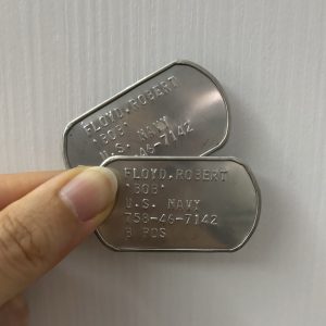 TOP GUN - Piastrine DogTag BOB