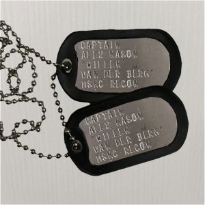 COD DOgtag Captain Alex Mason Willem van del Berg Call of Duty