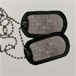 COD Dogtag Commander Gabriel T RORKE Ghost Killer Call of Duty