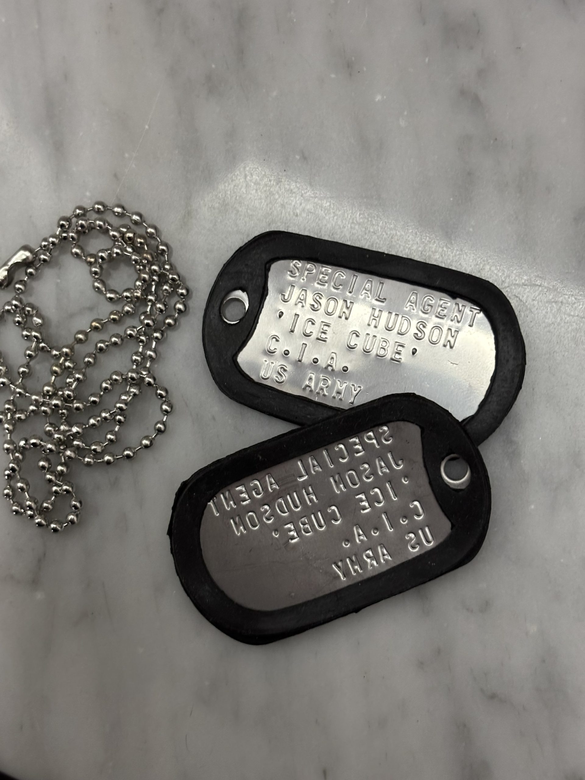 Dogtag Jason Hudson Ice Cube Call Of Duty COD