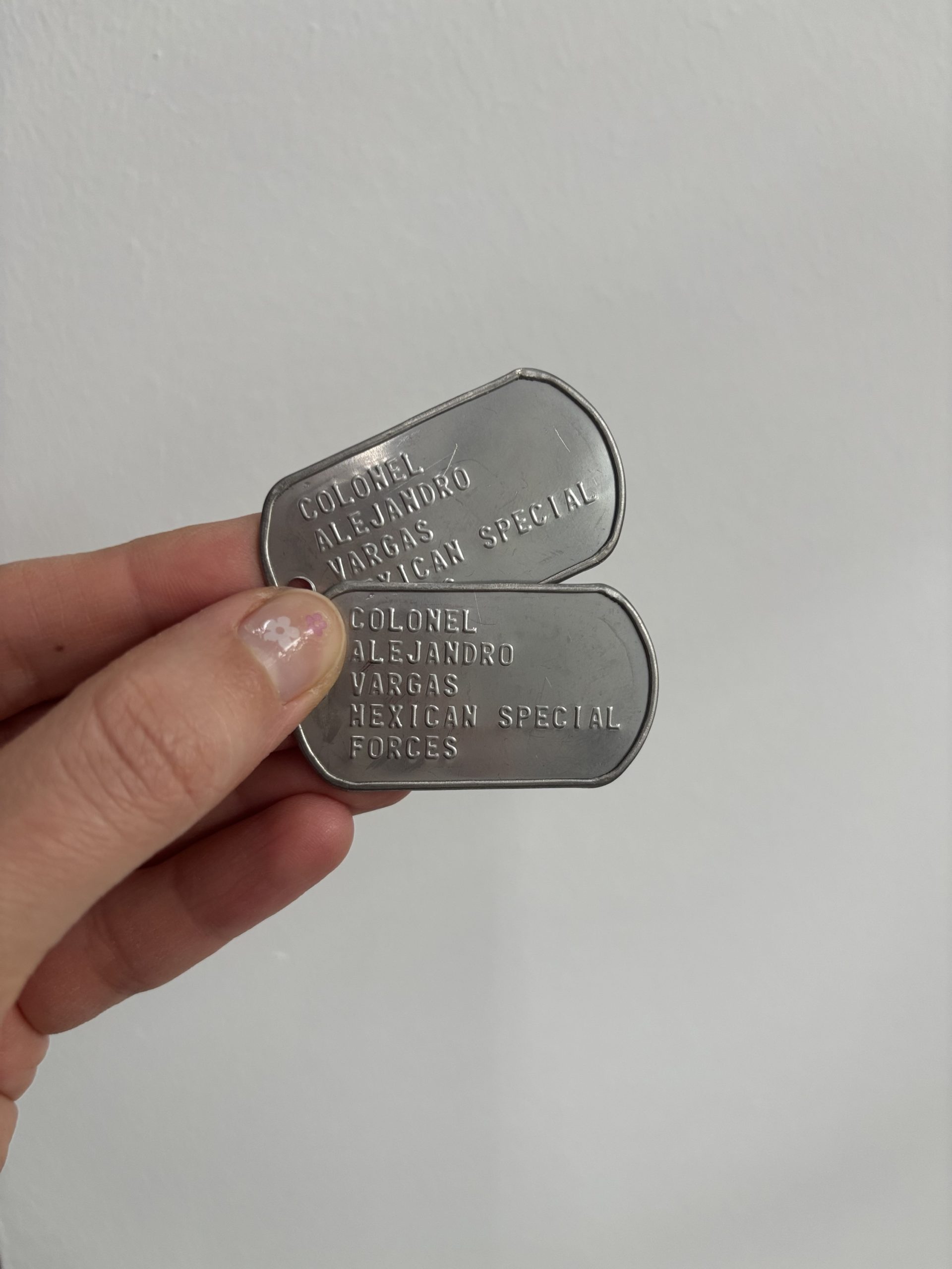 COD Dogtag Alejandro Vargas Call Of Duty