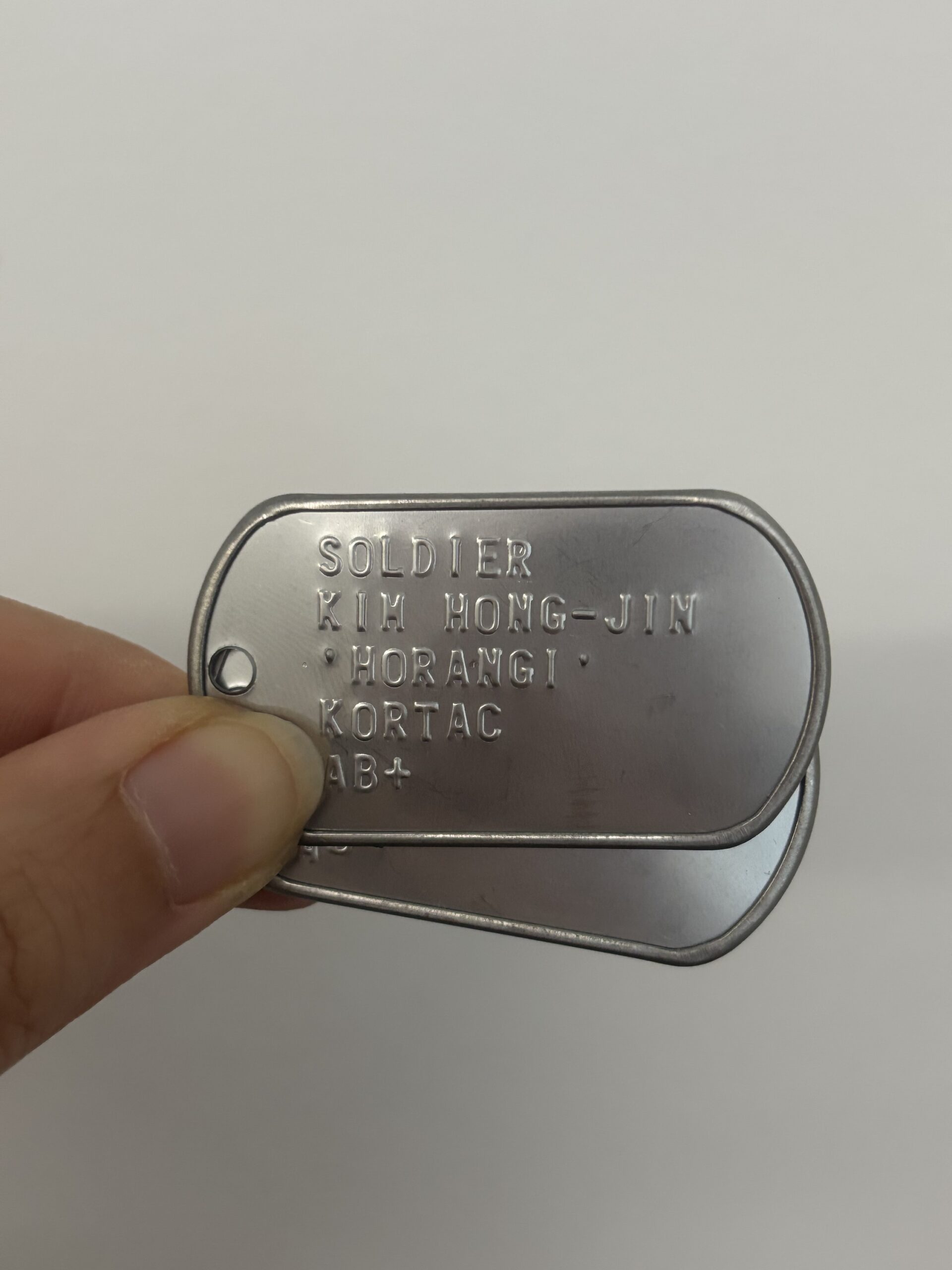 Dogtag Horangi Call Of Duty Piastrine militari COD