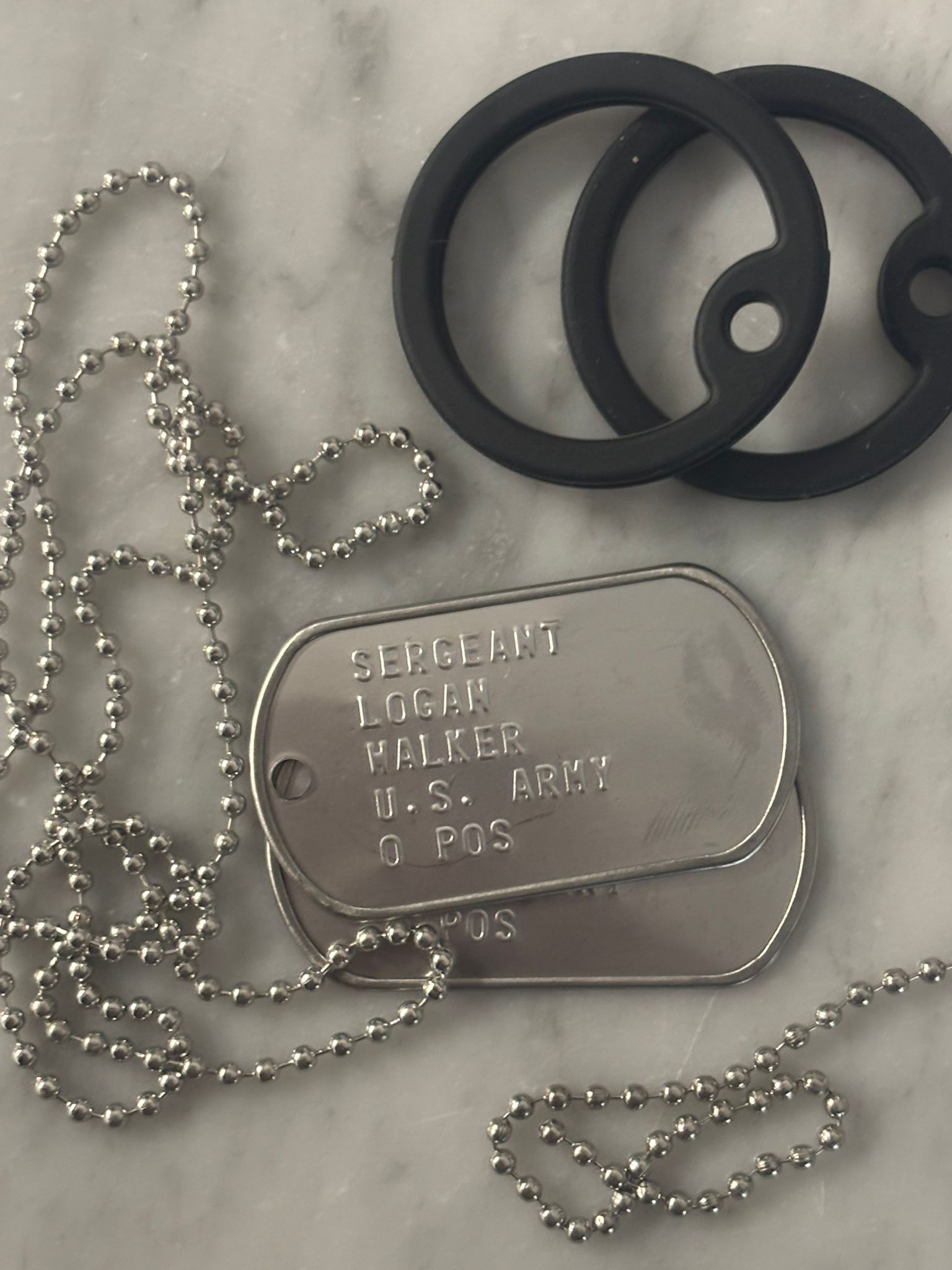 dogtag LOGAN Call of Duty COD