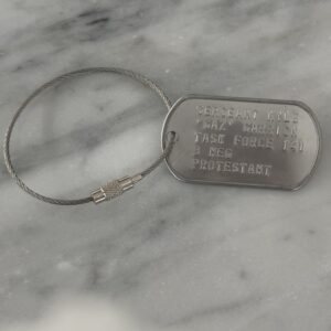 Kyle GAZ Garrick - Cosplay Dog Tags Call of Duty COD