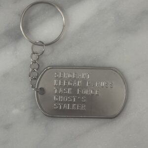 Call of Duty Keegan Russ dogtag piastrine militari COD