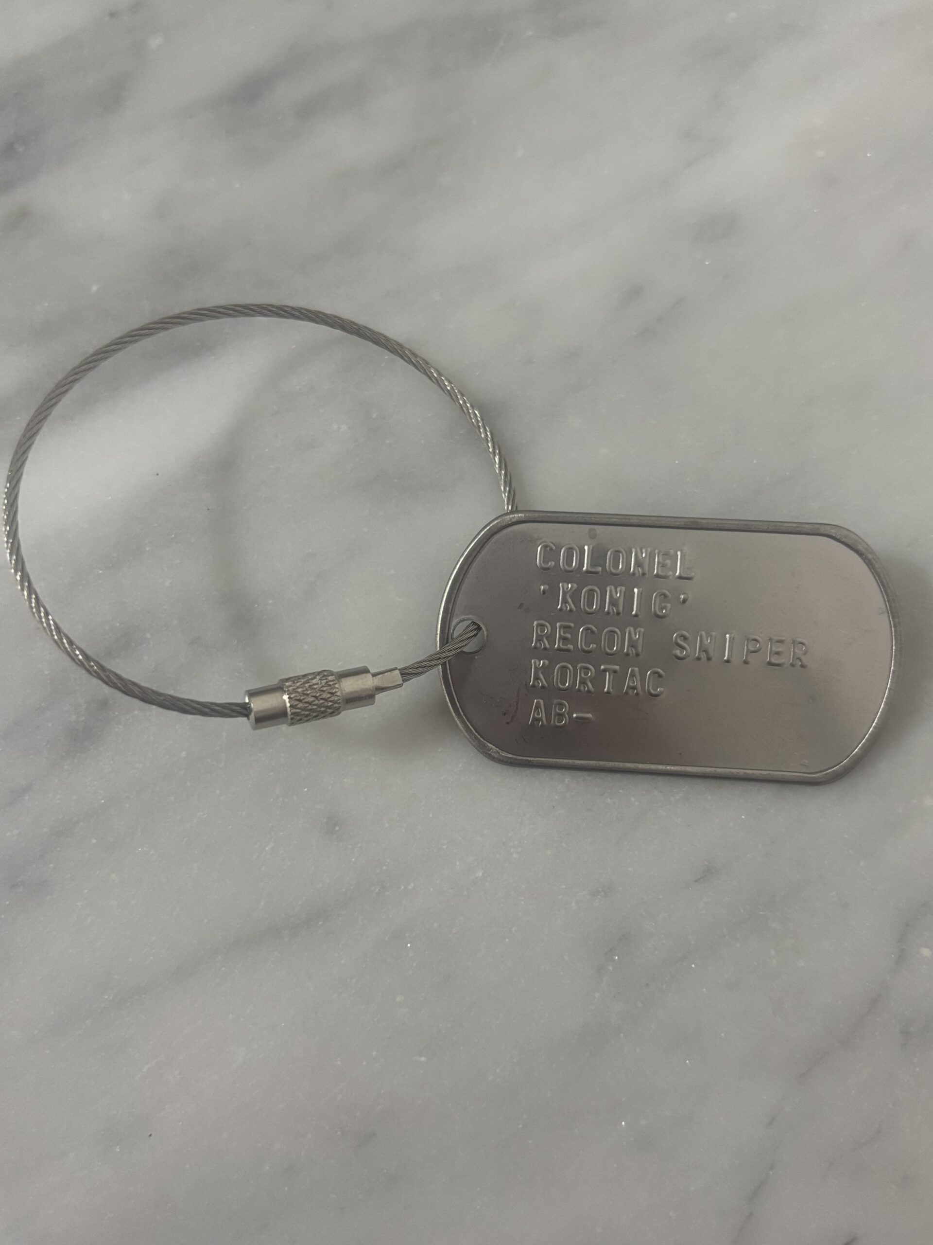 COD - Security DogTag Konig