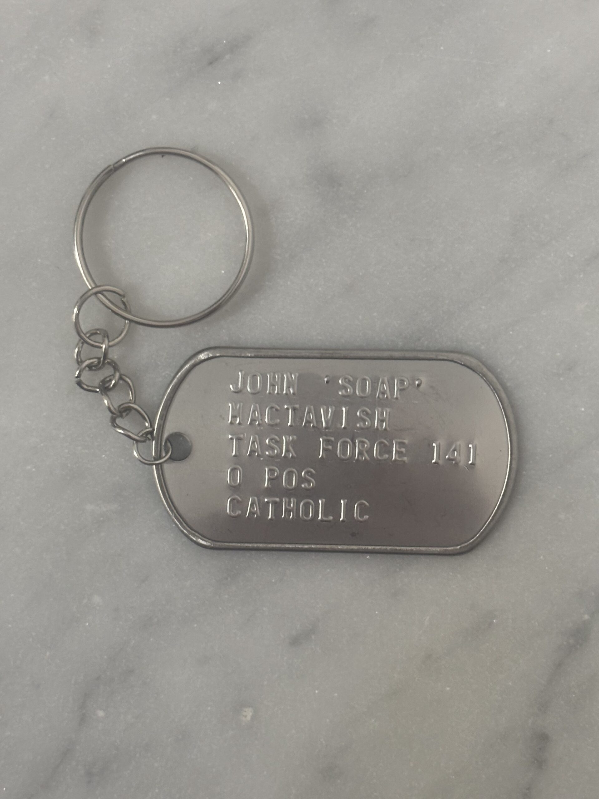 COD - Portachiavi DogTag 'SOAP'