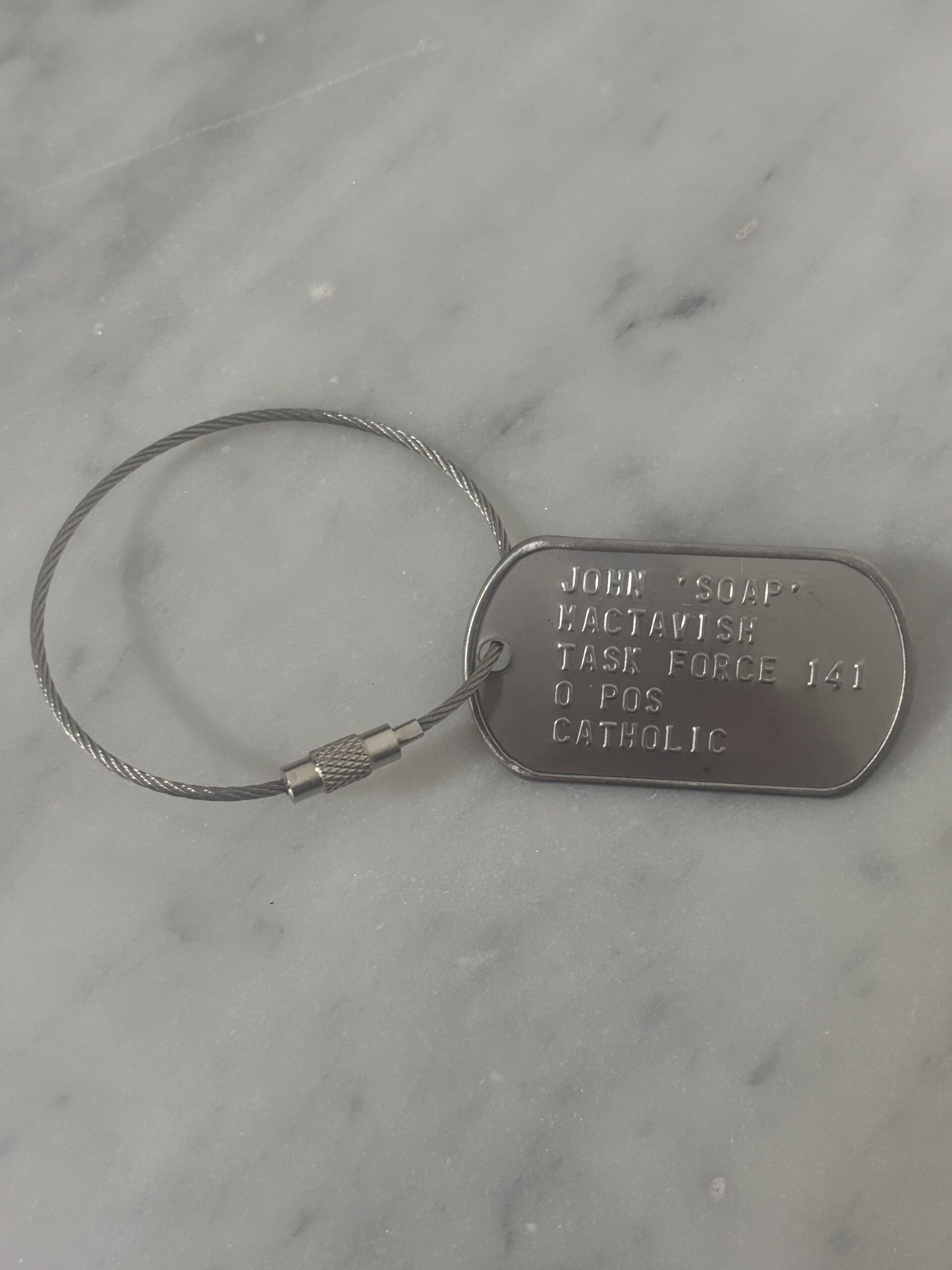 COD - Security DogTag 'SOAP'