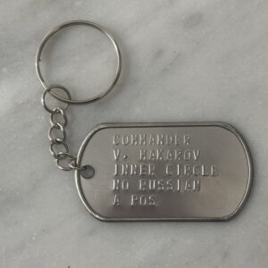 COD - Portachiavi DogTag MAKAROV