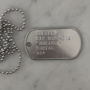 Dogtag Horangi Call Of Duty Piastrine militari COD