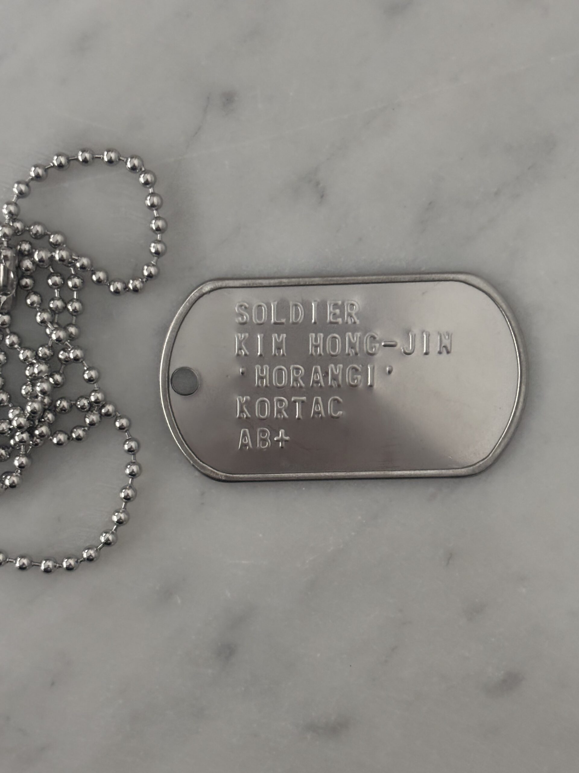 Dogtag Horangi Call Of Duty Piastrine militari COD