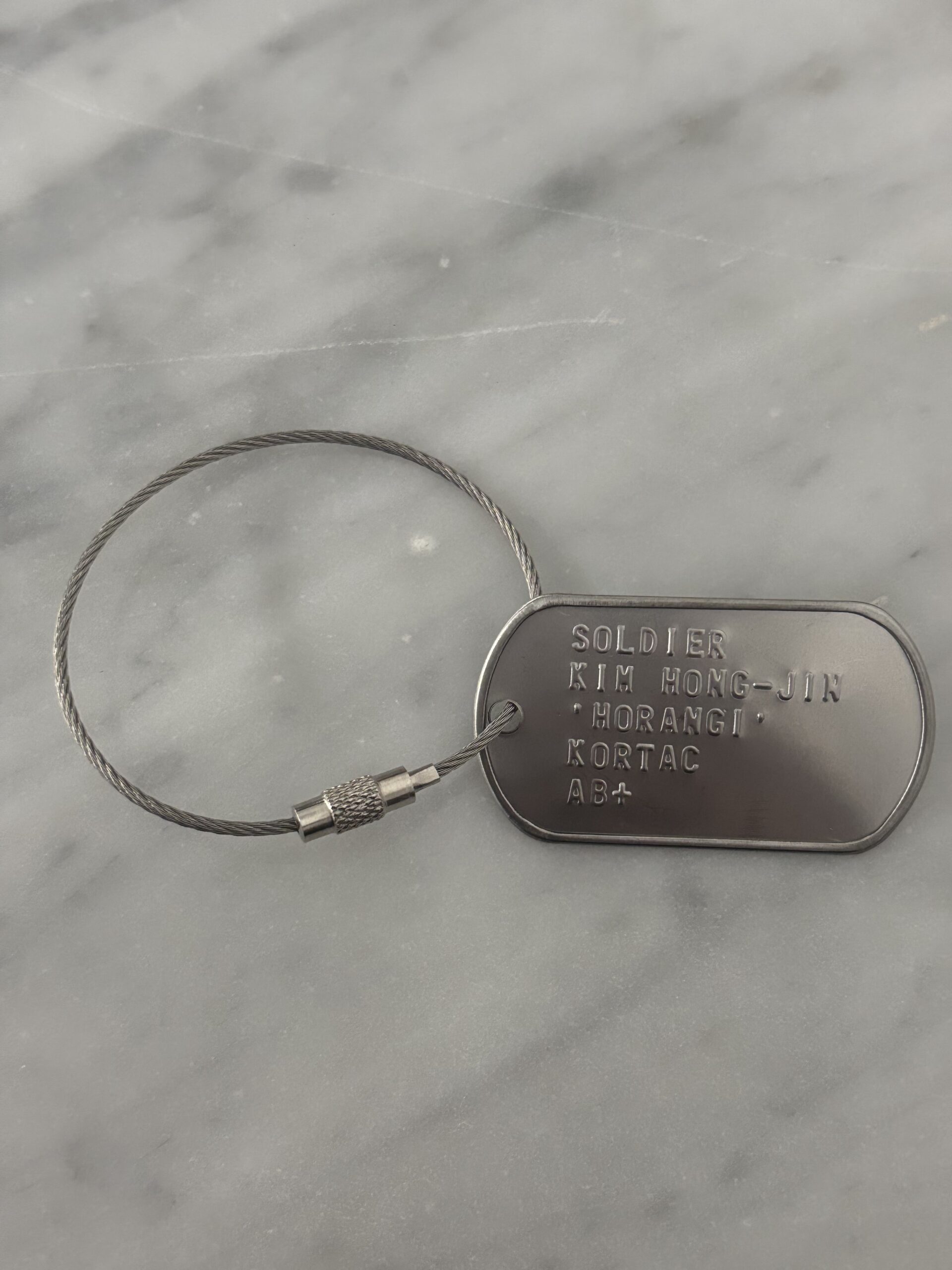 Dogtag Horangi Call Of Duty Piastrine militari COD