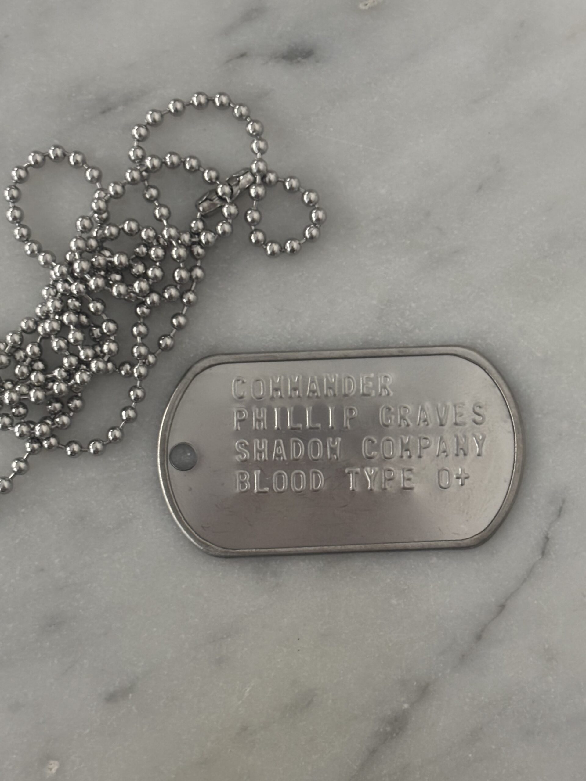 COD Dogtag Phillip Graves Call Of Duty