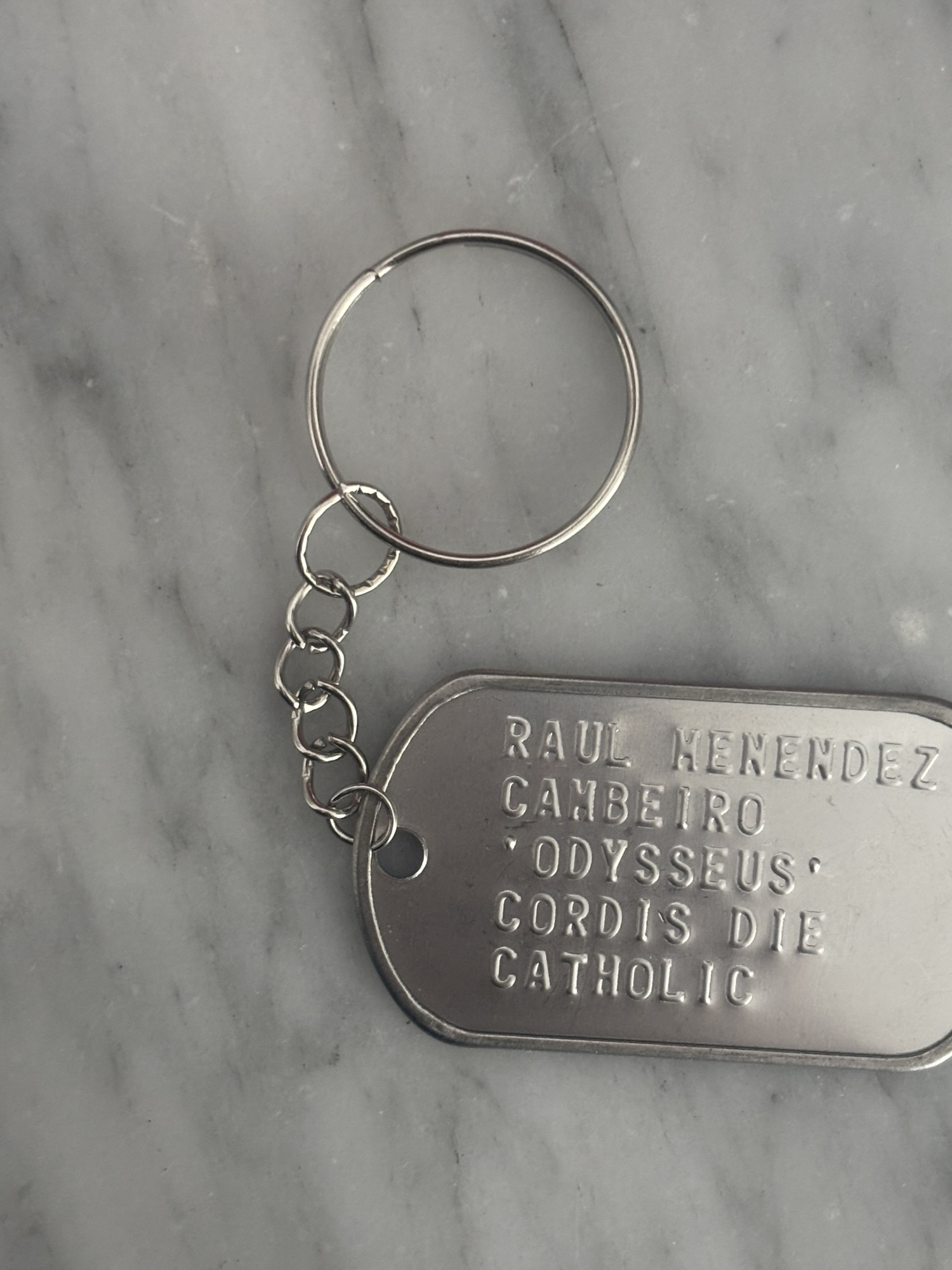 COD Dogtag Raul MENENDEZ Cambeiro Odysseus Call of Duty