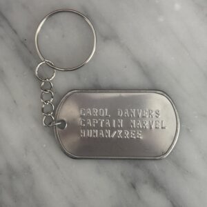Piastrine MARVEL Ms America Avengers Dogtag piastrine militari